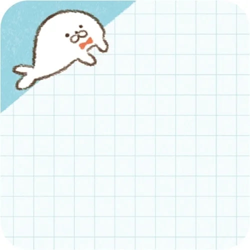 Furukawa Shiko Message Sticky Notes – Peeking Seal