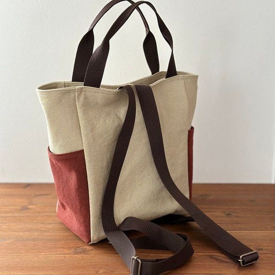 <New> 2-way Bag (Beige)