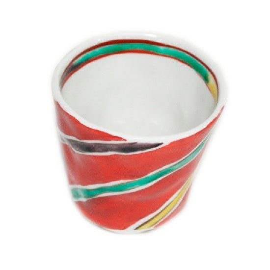 [Eisyou] Teacup with hand-decorated design of "Mamichi