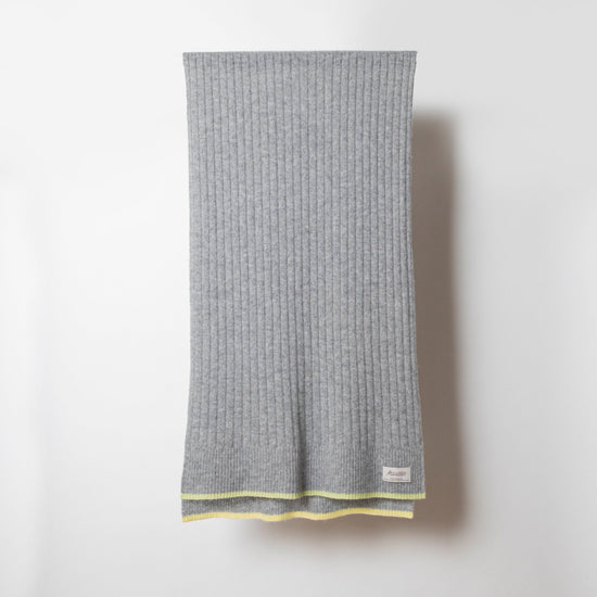 Cashmere Stole "Helsinki" - Light Gray