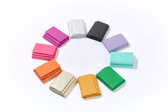 Leather trifold wallet