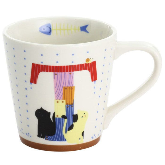 Cat Alphabet Mug T (13098)