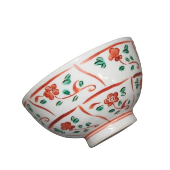 [Eisyou] Rice bowl with a design of arabesque