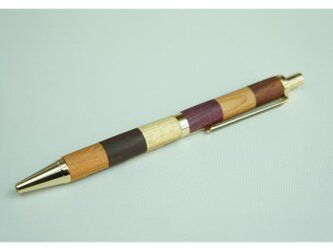 Ballpoint Pen Check made of Marquetry