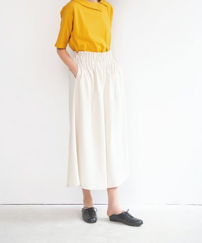 Tuck Couture Easy Wide Pants
