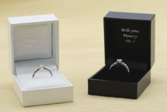 Ring case for marriage proposal [Will you Marry Me?], engraved message case, 10 pieces, TBBR-012A