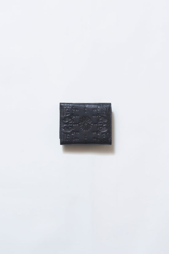 Bandana Trifold Wallet in Black