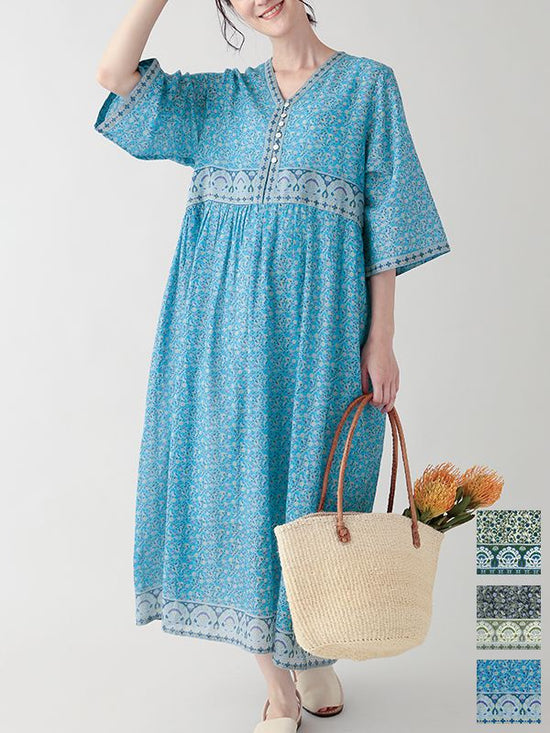 Sally Print Cotton Dress [Expected to arrive in early May].