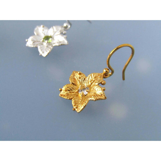 Blessed flower for a new beginning Pierced earrings