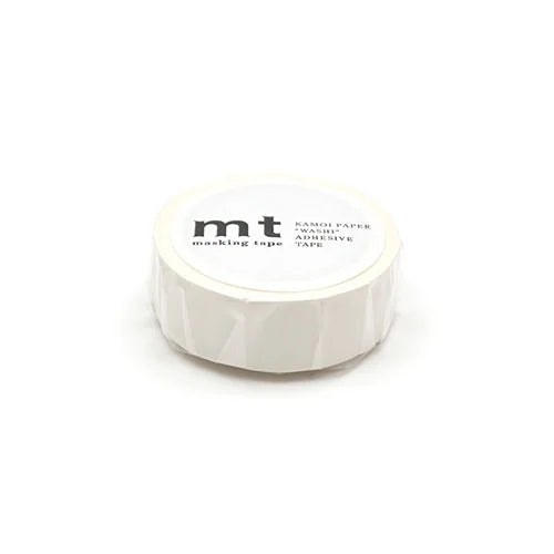 mt Masking Tape – Matte White, 15mm×7m