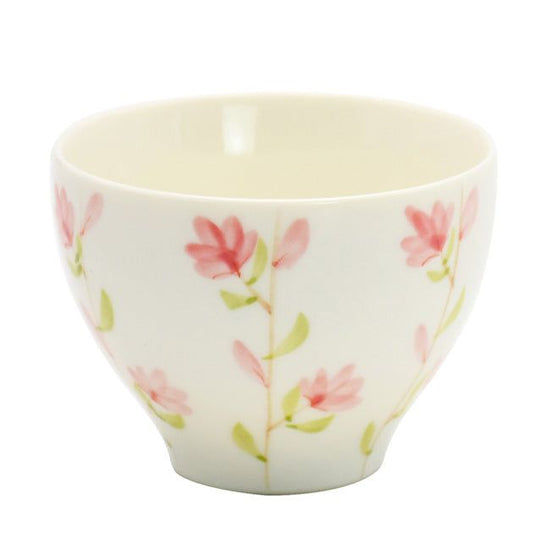 Hand-Painted Sencha Green Tea Floral Juco (22088)