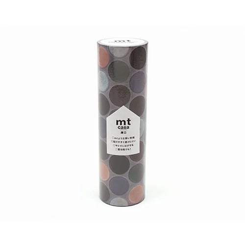 mt casa Thick Washi Tape – Round Tiles, 150mm×7m