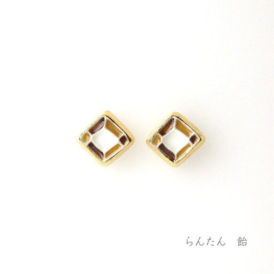 Mochiku Rantan small Pierced earrings