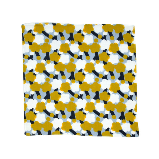 Kyoto Hand-Dyed Handkerchief (Plum)