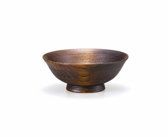 Chestnut 3.5 Sake Cup SX-0444 This distinctive sake cup is wheel-thrown from raw chestnut wood.