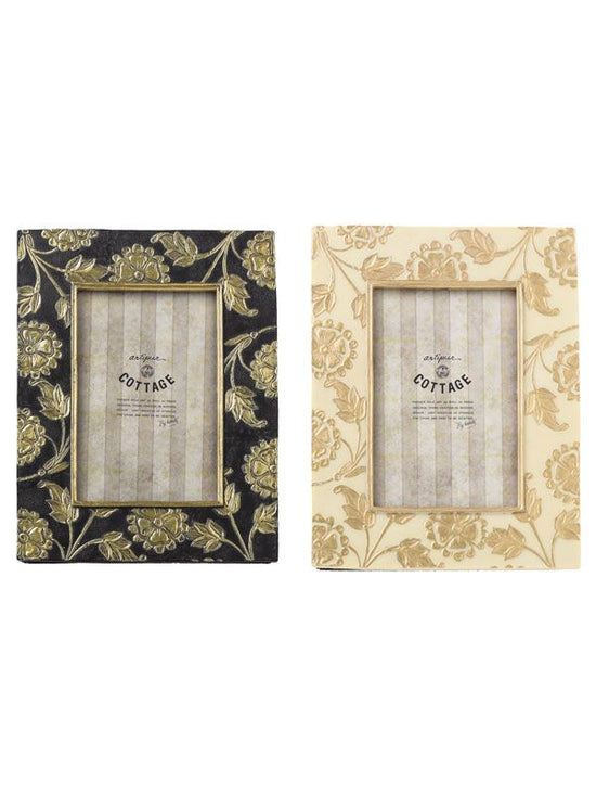 Flower photo frame L (2 colors) M45-1712