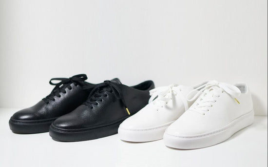 [PESS616] Leather Sneakers Made in Japan