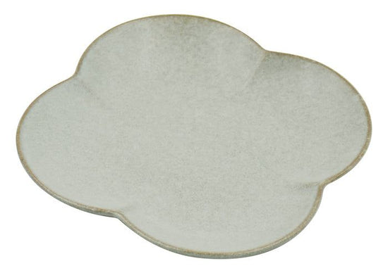 Flowery Plate S Gray (08290)