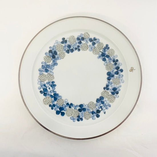 [Hitomi Ikejima] White clover plate dish