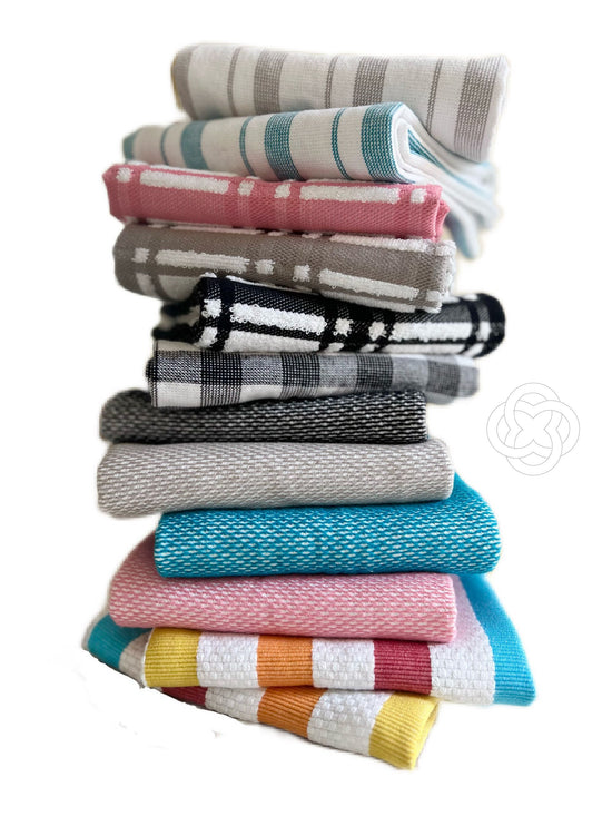 Large Kitchen Towels 100% Cotton Set of 3