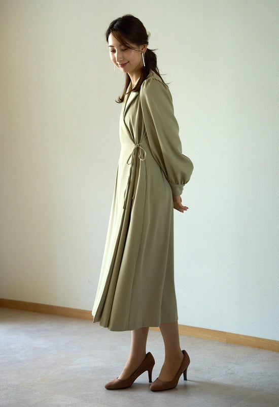 micofill cache-coeur shirt dress