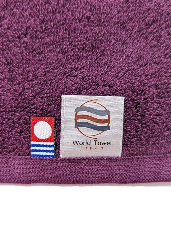 Fluffy Imabari Sports Towel (Purple) (Set of 5)