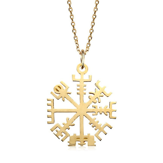 Standard pendant [Vegvisir - K10YG].