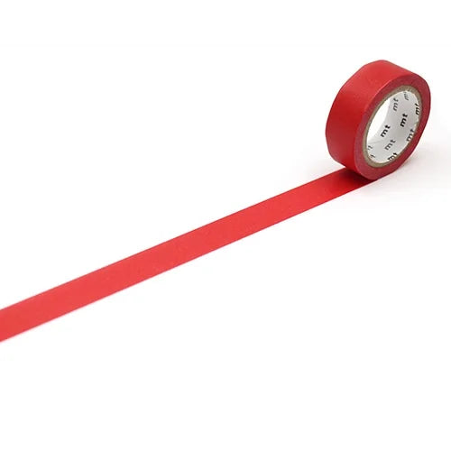 mt Masking Tape – Red, 15mm×7m