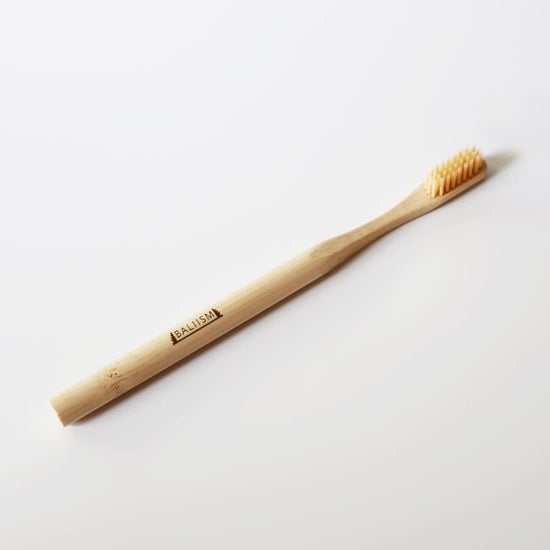 Bamboo Toothbrush (Round) BAMBOO TOOTHBRUSH BTB-01 | BALIISM