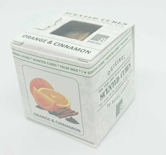 Scented Cube Orange & Cinnamon Scent