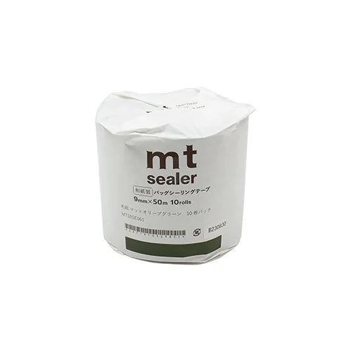 mt Sealer Bag-Sealing Tape (10-Pack) – Matte Olive Green, 9mm×50m
