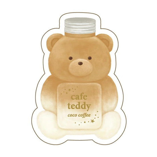 cafe teddy sticker [coco].