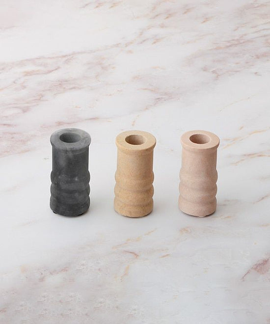 Sandstone & natural marble holder (3 colors) M33-2535