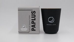 PAPLUS Stacking Tumblers Black [Mikazuki Shoten].