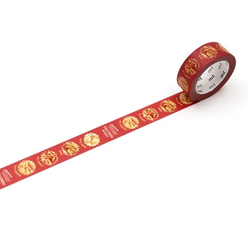mt Masking Tape – French Fries, 15mm×7m