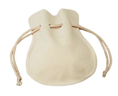 Suede Drawstring Pouch L Size 50 Pieces PO-02-L