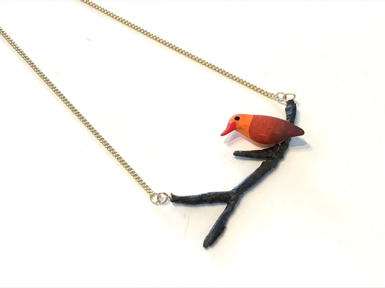 Branch-Riding Red Kelp Necklace