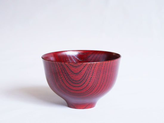 Sabloku Bowl Lily Lacquer Red