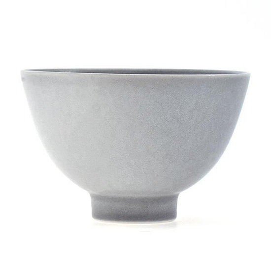 Cuisine Gray Matte Bowl S Grayish Western Tableware Round Bowl Tea Bowl Made in Japan Minoyaki Fashionable Modern