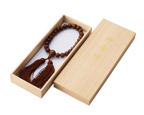 Case for 1 Japanese-style prayer bead, 6 pieces with GONZHU mark AR-185