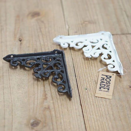 62032 [POSH MADE] Iron Bracket White