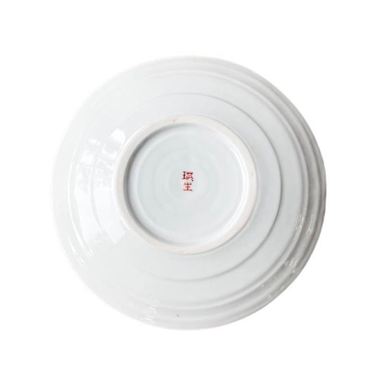 [Eisyou] Polka-dot rabbit design 7" dish