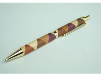 Marquetry Mechanical Pencil, Triangular Check