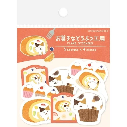 Furukawa Shiko Washi Flake Stickers – Cat in the Gap