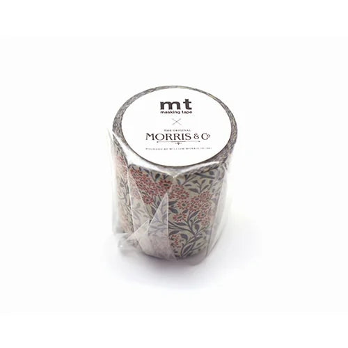 mt × Morris & Co. Masking Tape – Strawberry Thief, 50mm×7m