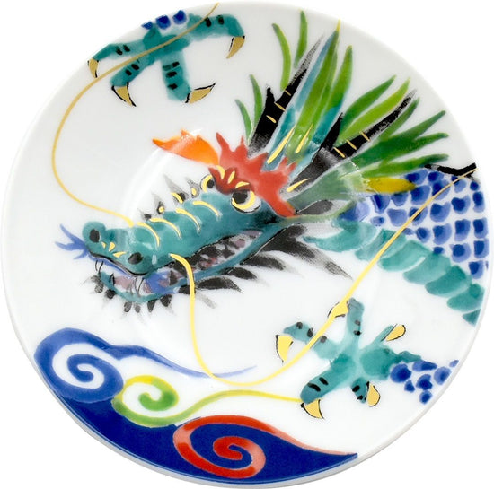 Chitose no rim small dish, dragon