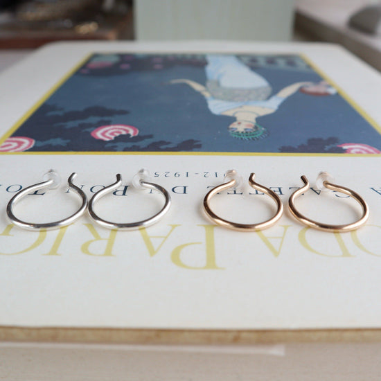 Hoop earring / 14KGF