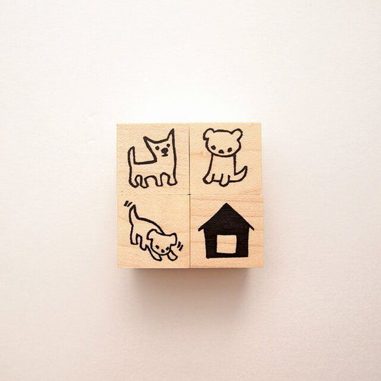 Rubber Stamp Koinu Stamp Special Set
