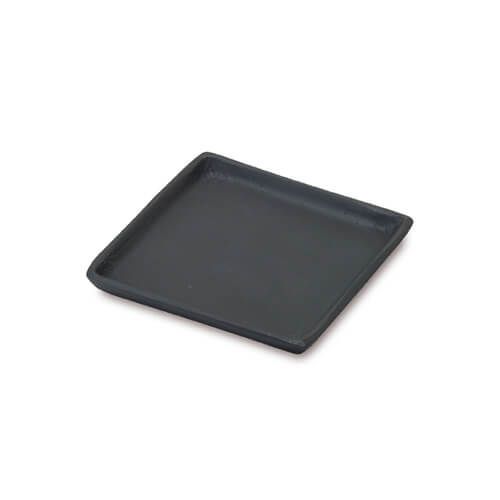 63626 [PLUS THE GREEN] Square Plate Black