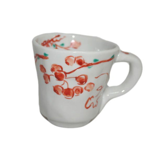 [Eisyou] Mug with hand-decorated design of a mountain return